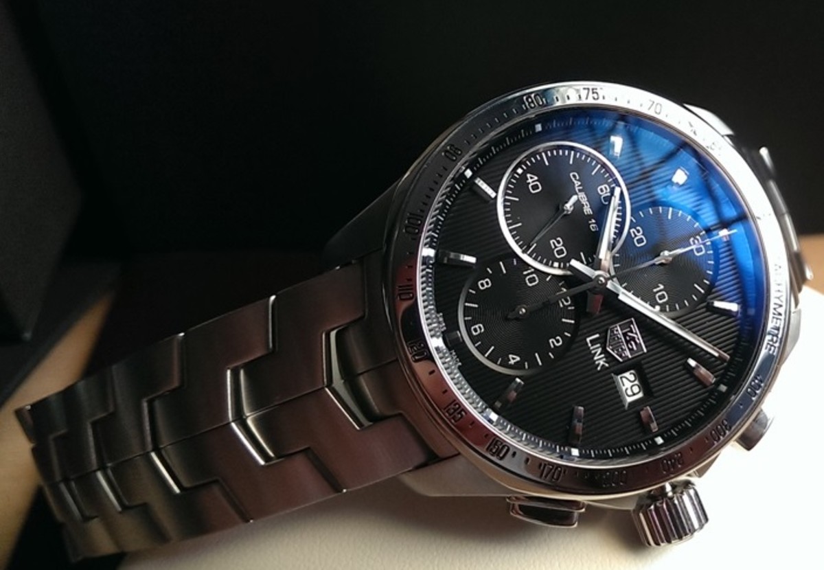 The Tag Heuer Link Chronograph ($3,000)