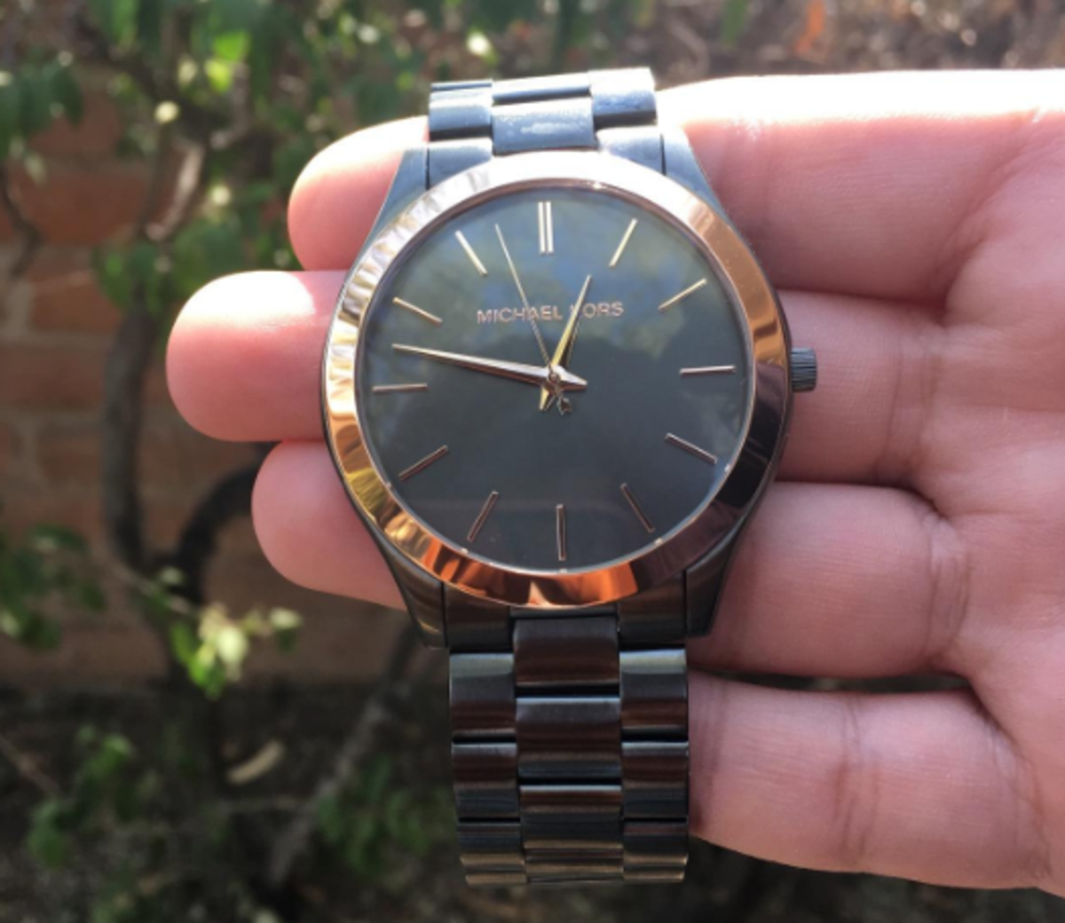 Michael Kors Men's Slim Runway Quartz Watch (under $100)