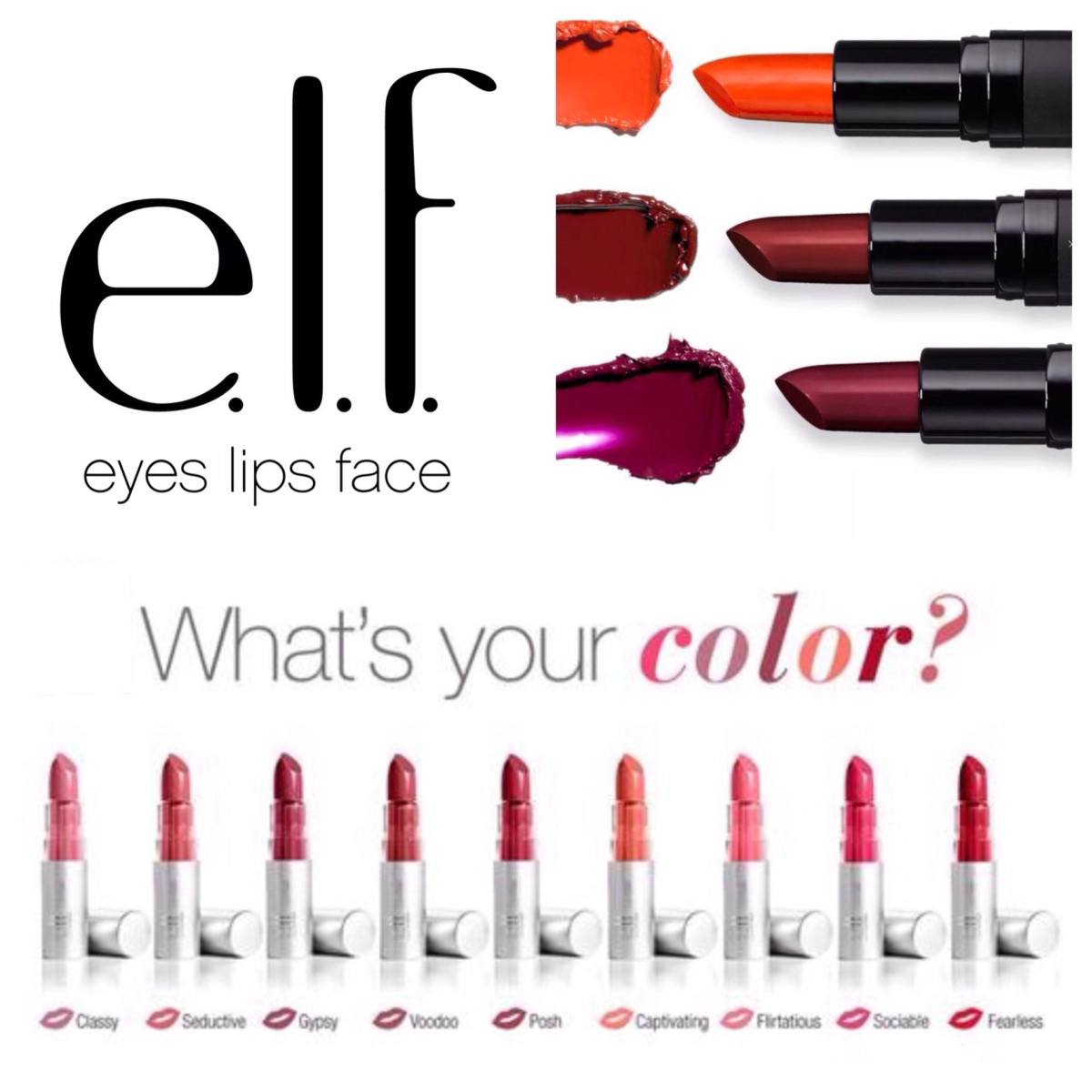 e.l.f. Cosmetics makes affordable cruelty-free beauty products.