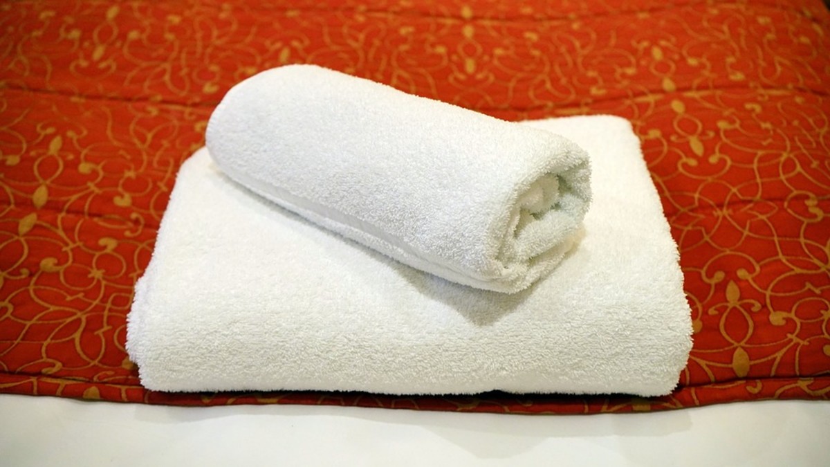 Use a clean, white towel for cleaning suede.