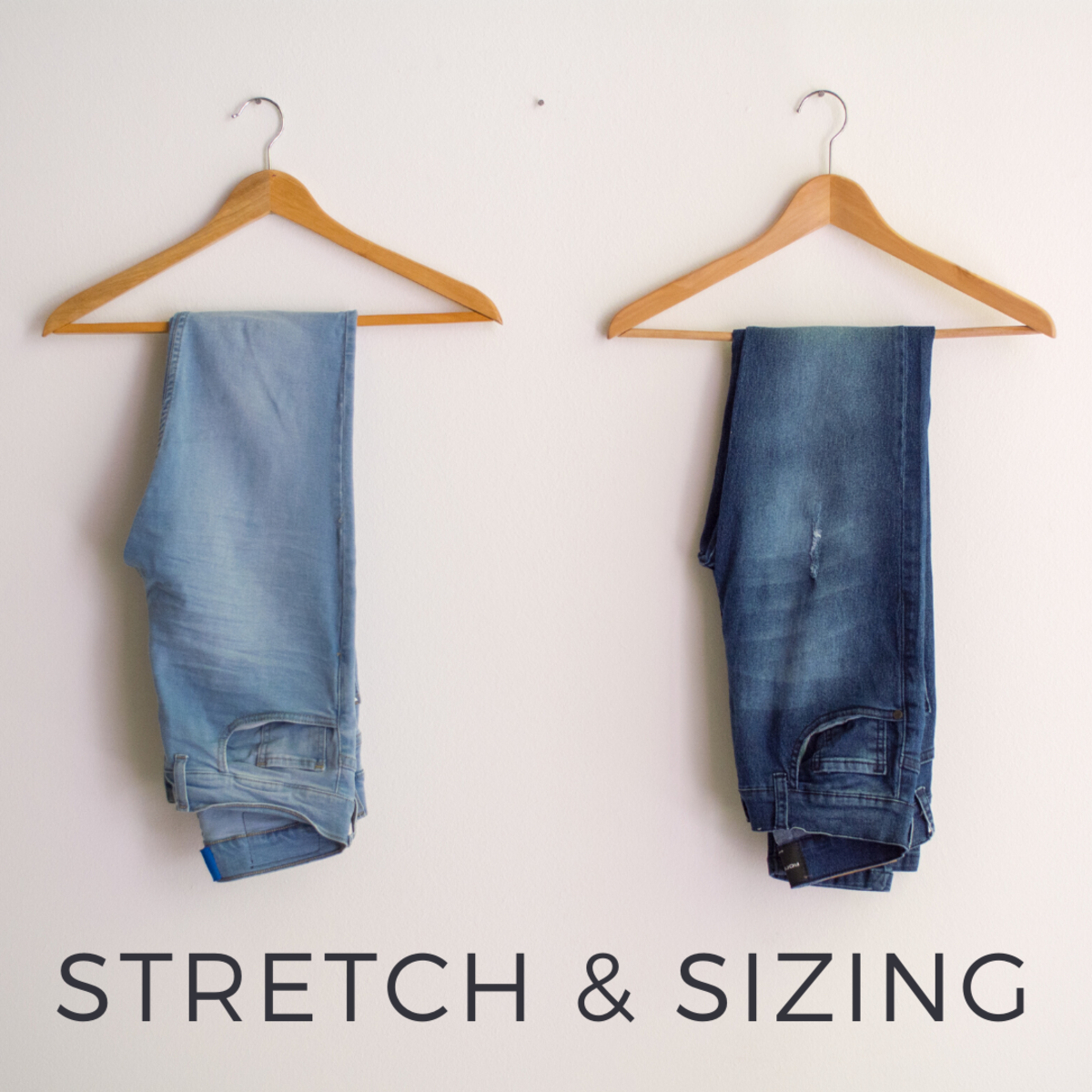 But wait, there's more! Stretch and height-sizing are two more things to consider when shopping for pants. 