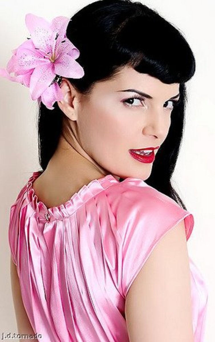 Rockabilly Hairstyles With Bangs