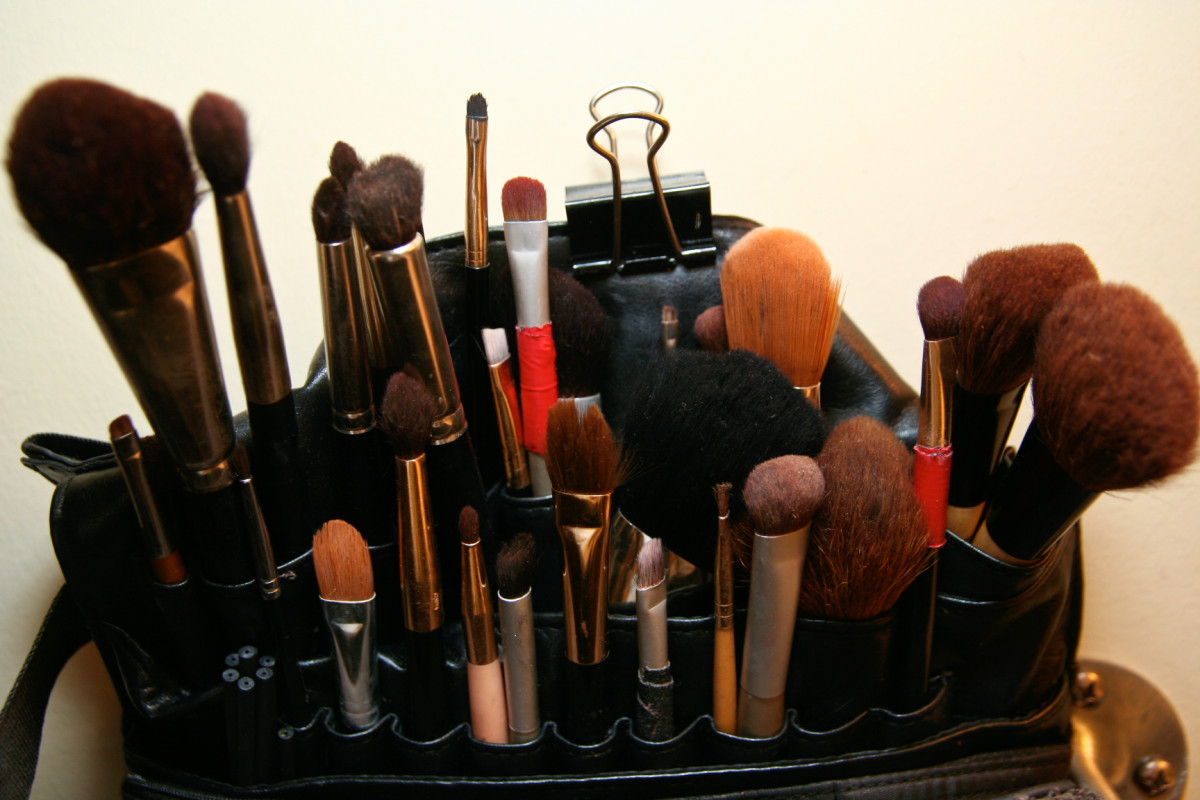 Cleaning your makeup brushes is important. 