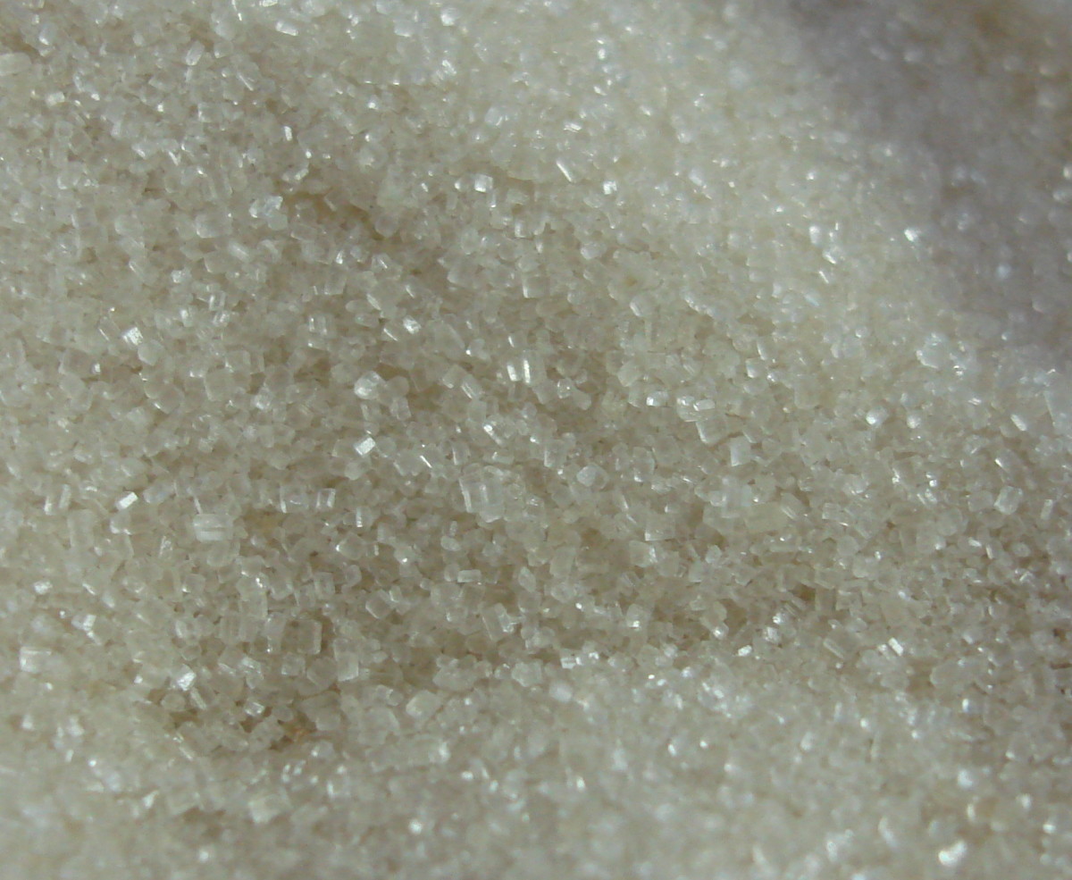 Granulated sugar makes a natural face scrub.