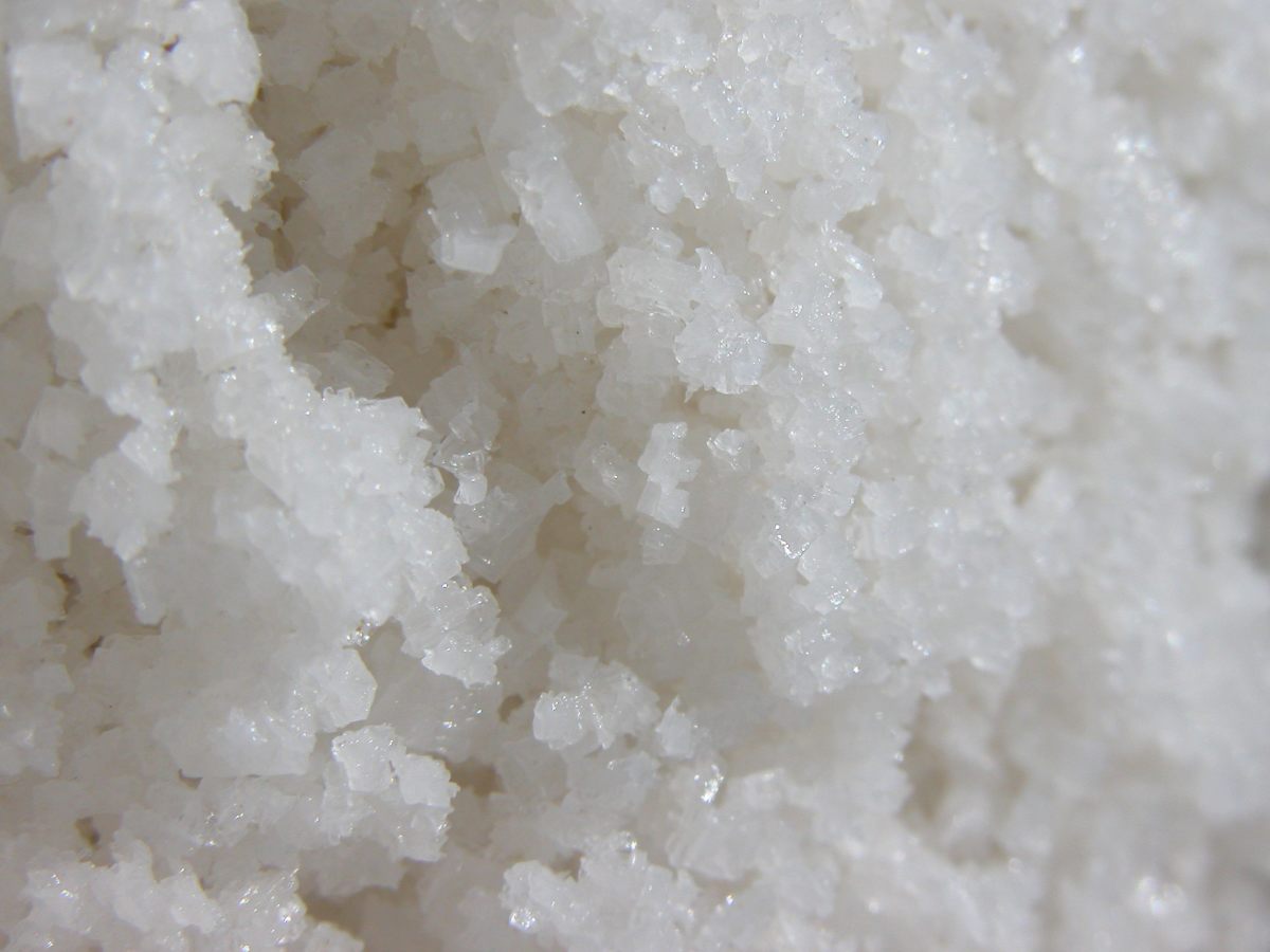 the skin loves salt with it's high mineral content, antibacterial properties and ability to remove dead skin cells.