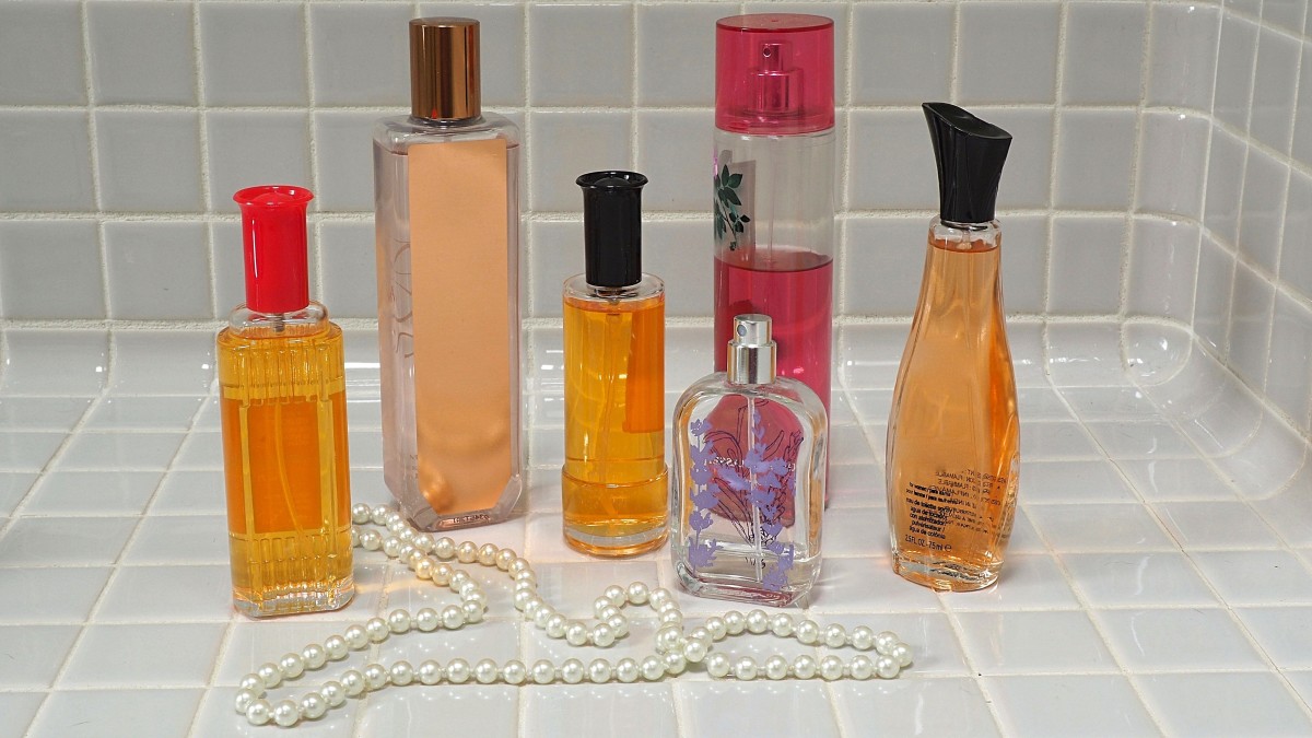 Instead of throwing them out, use your expired perfumes as decorations!