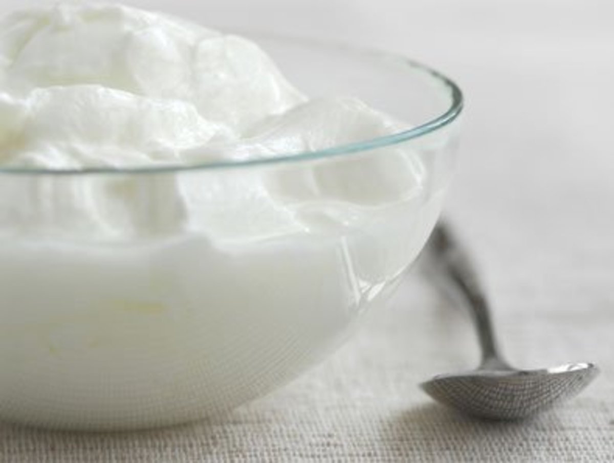Curd can be used to condition your hair and scalp.