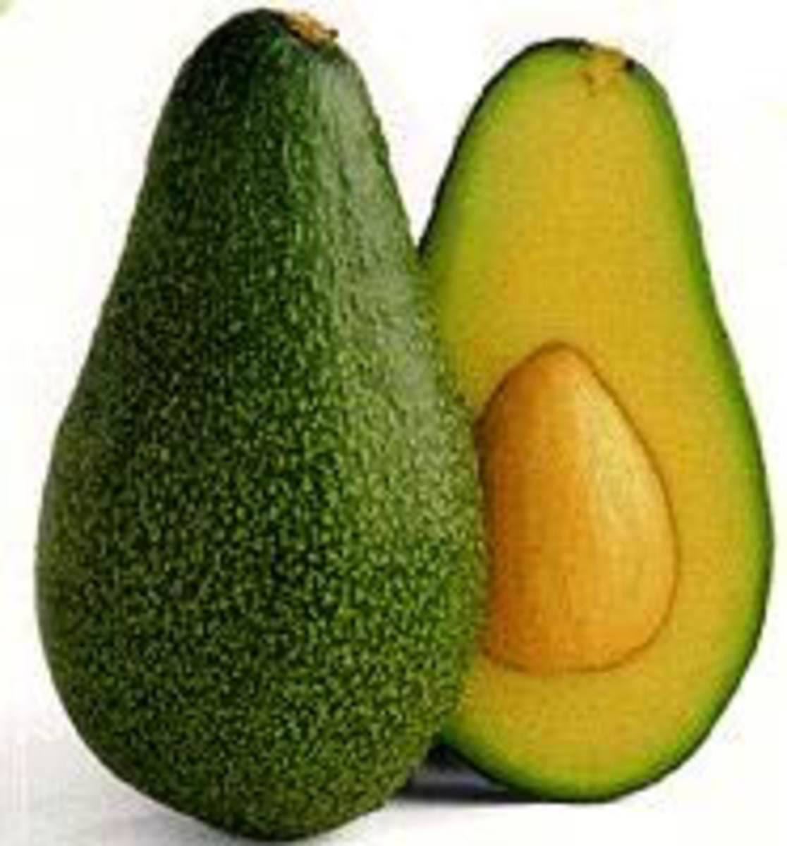 Ripe avocado fruit, also a nourishing skin ingredient.