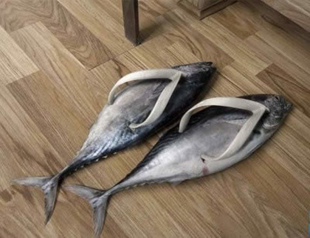 fish house slippers