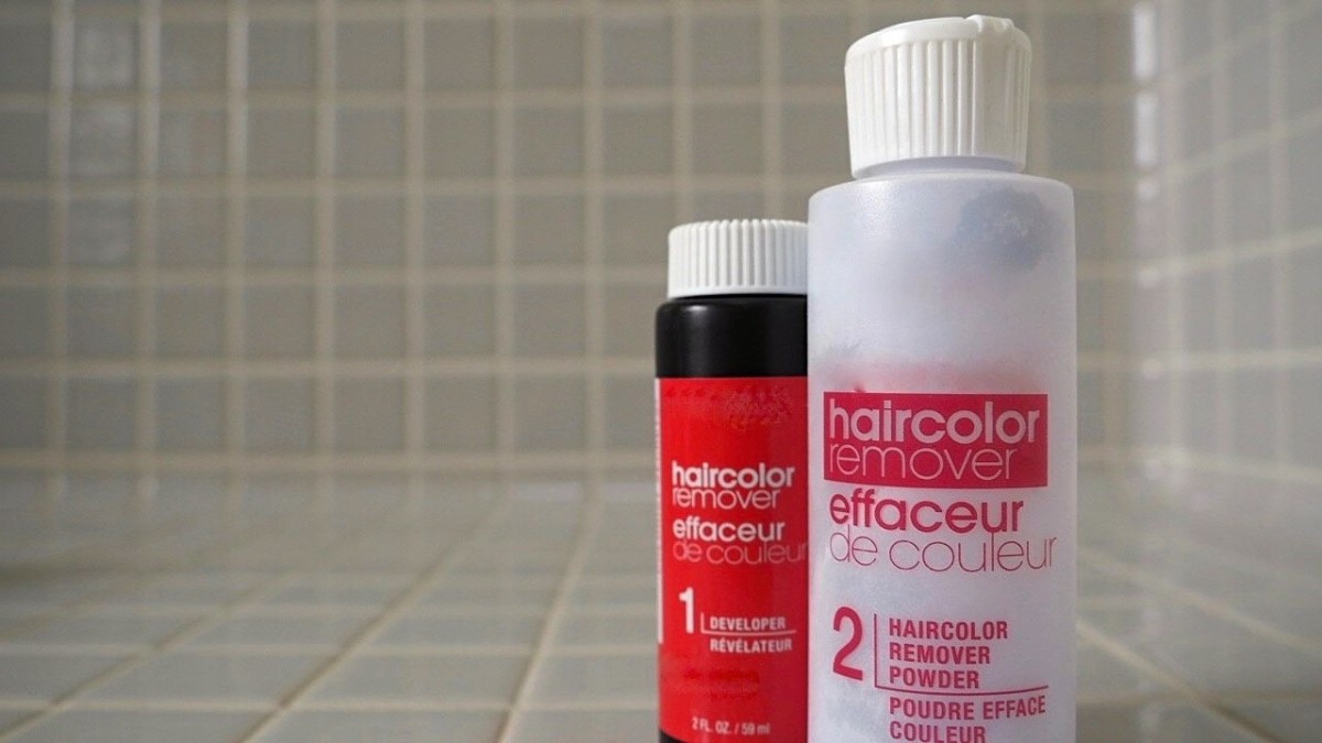 Hair color remover is able to break permanent hair dye down into a form that can be simply washed out of your hair.