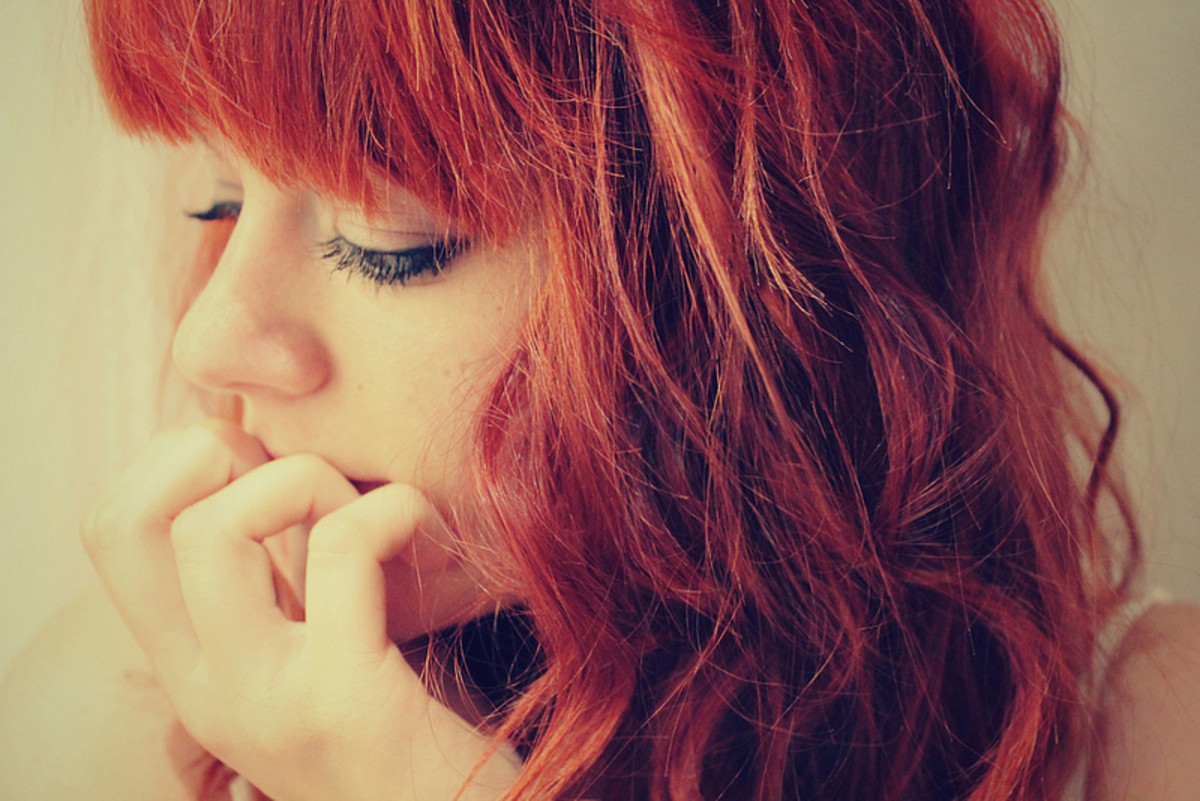 Curly red hair is absolutely beautiful. 
