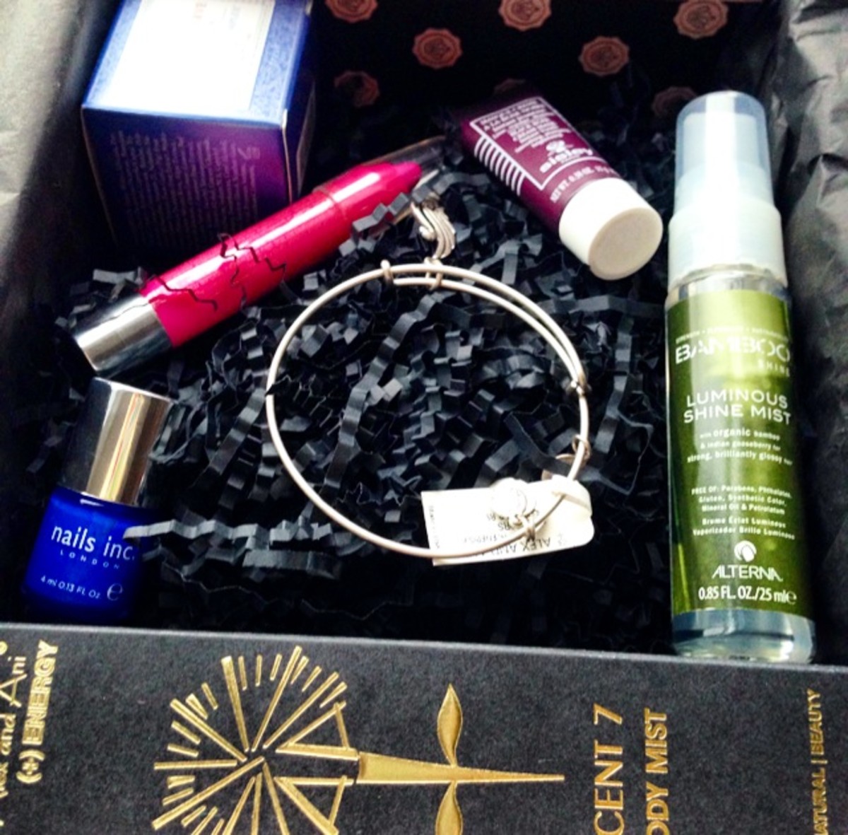 The March 2014 Glossybox.