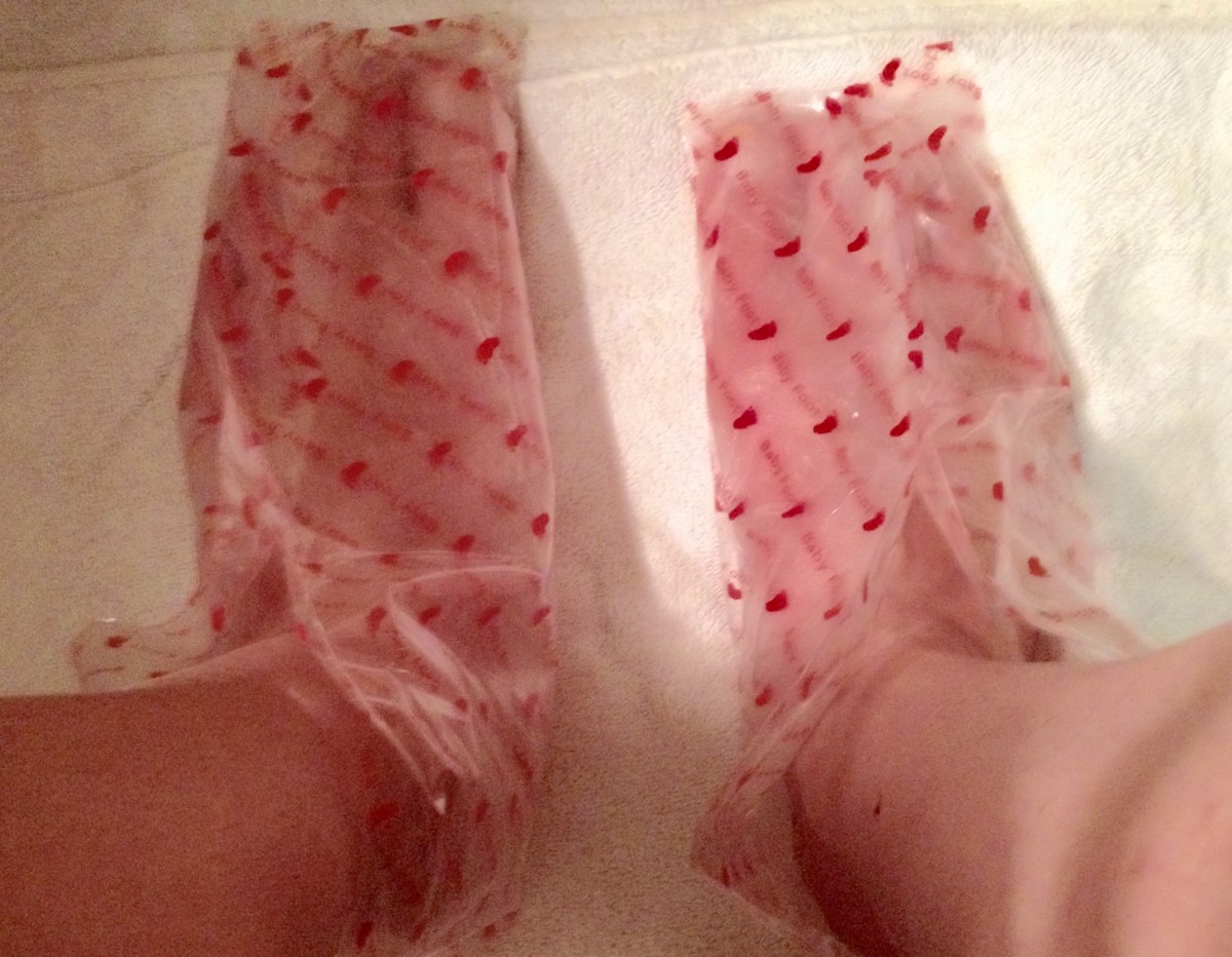 Baby Foot sock type treatment