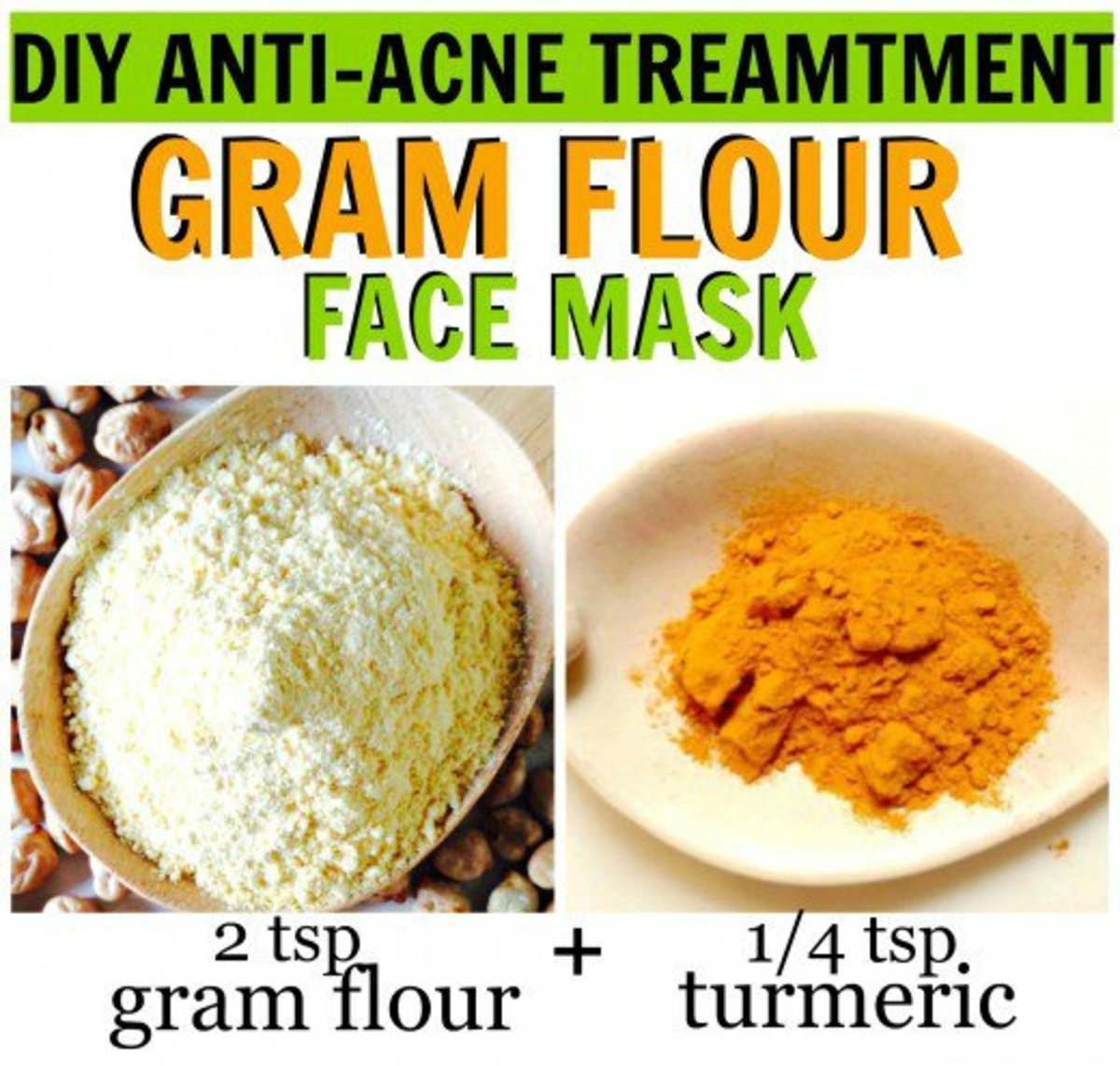 top-3-gram-flour-face-mask-recipes-for-beautiful-skin
