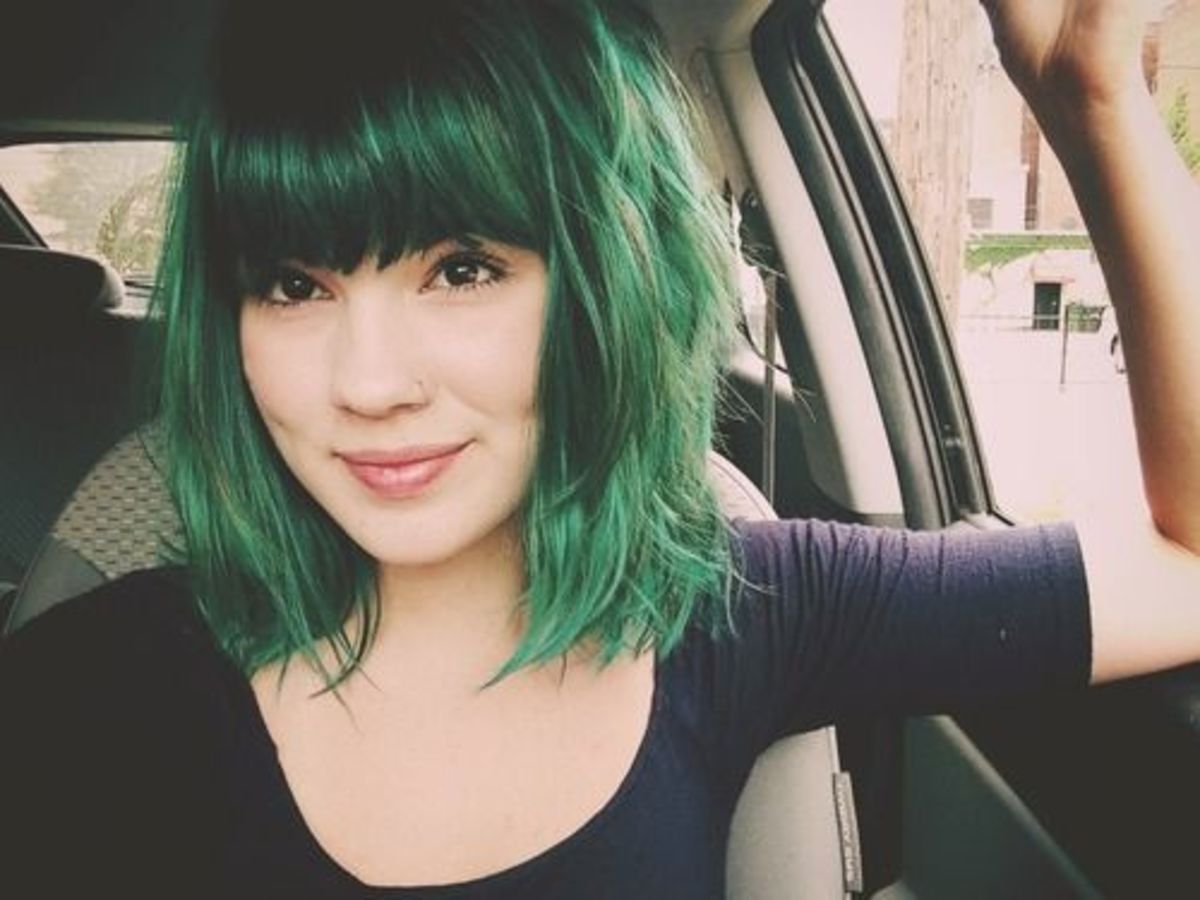 Diy Hair: 10 Green Hair Color Ideas - Bellatory