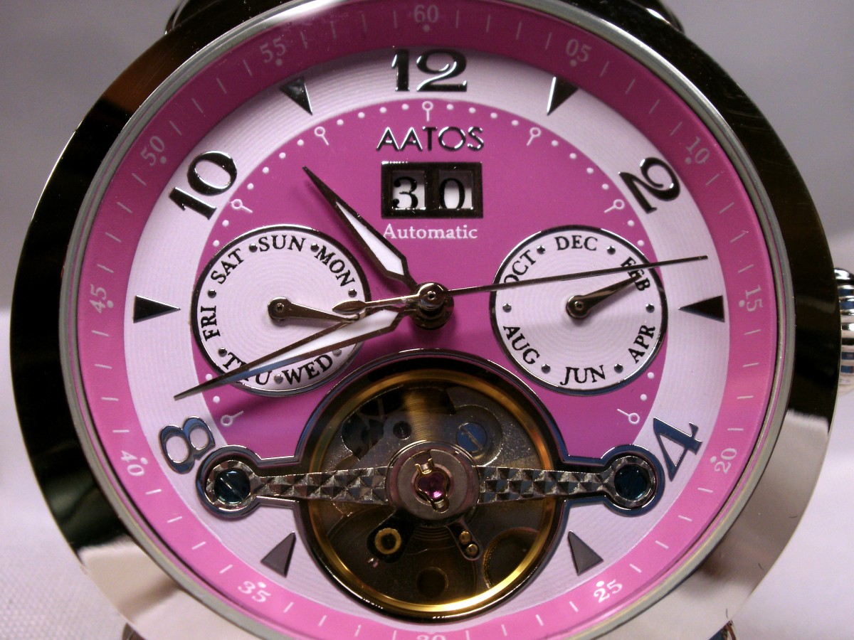 review-of-the-aatos-ladies-automatic-pink-leather-band-wristwatch-g-dolialspink