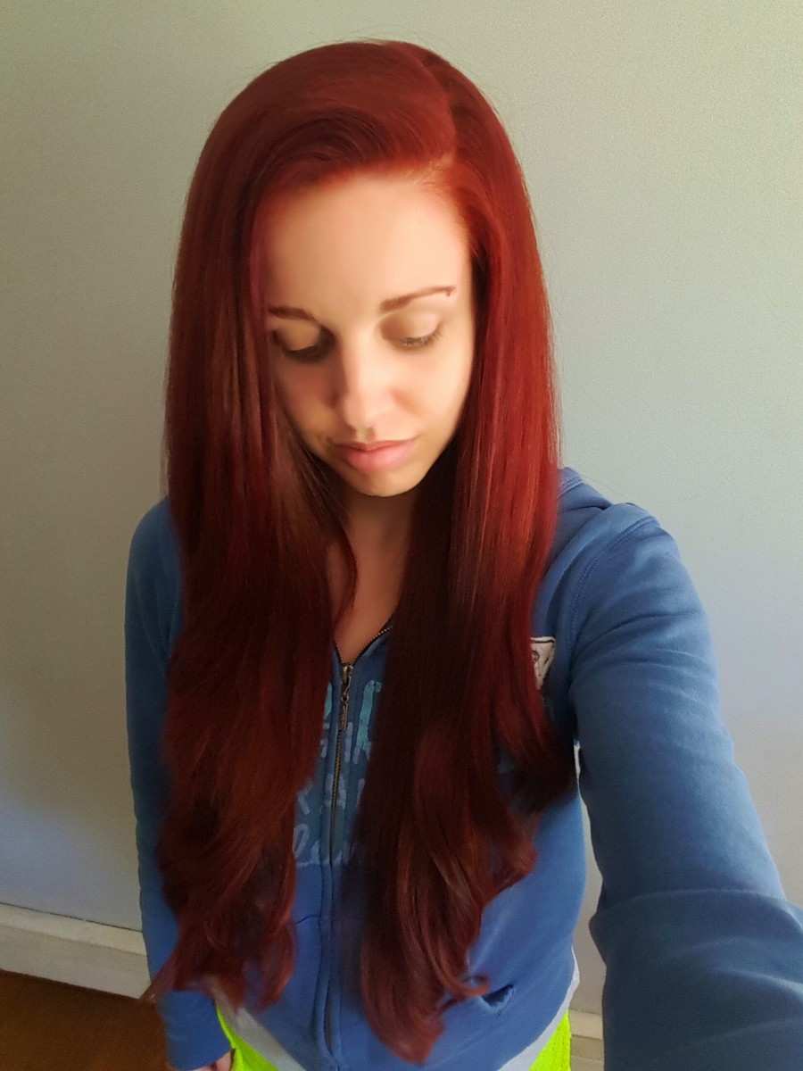 My red hair.