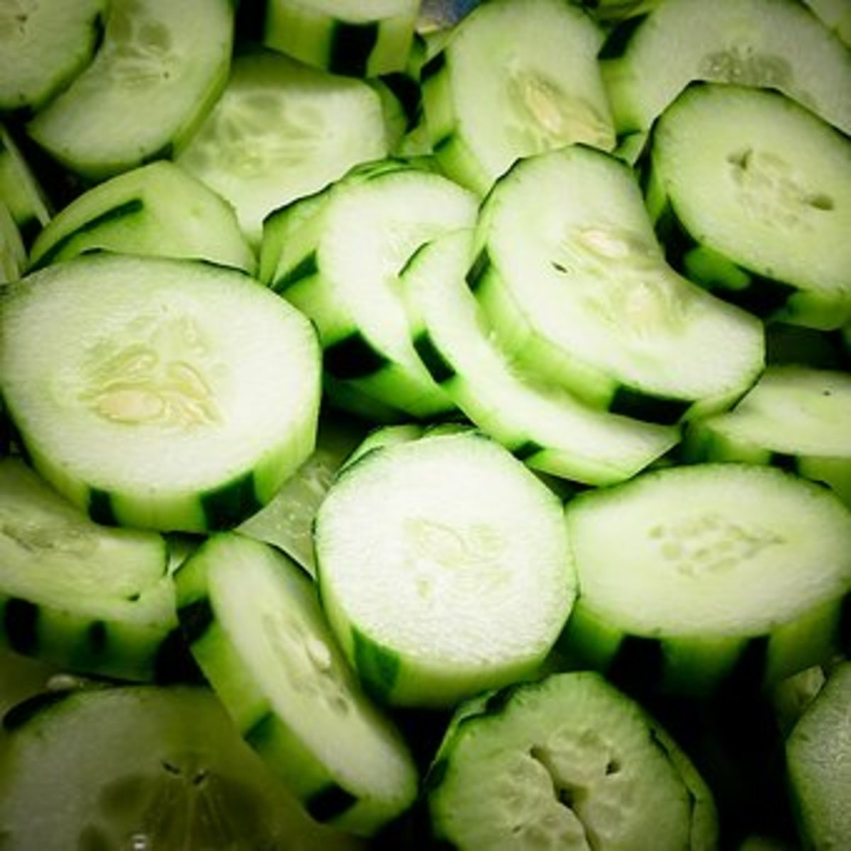 Placing cucumbers on your eyes and relaxing for 20 minutes can help reduce puffiness.