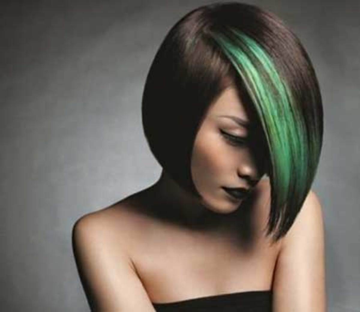 The magic of the Internet  Hair styles Short hair color Green hair