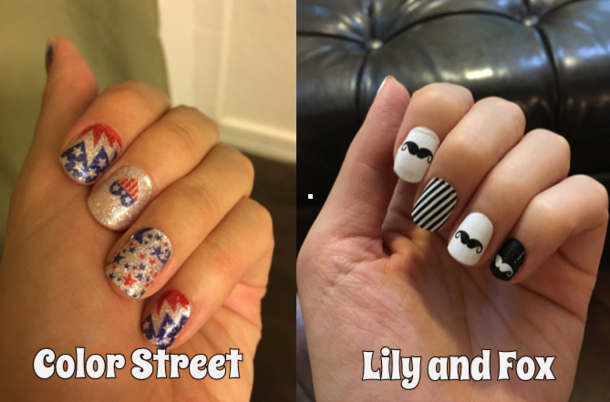 Battle of the Nail Polish Strips: Color Street vs. Lily and Fox - Bellatory