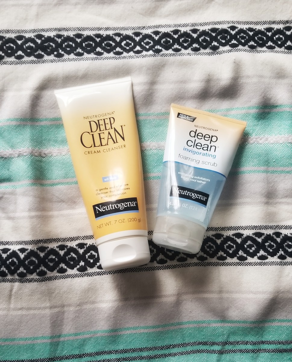 Neutrogena is my favorite brand for face cleansers.