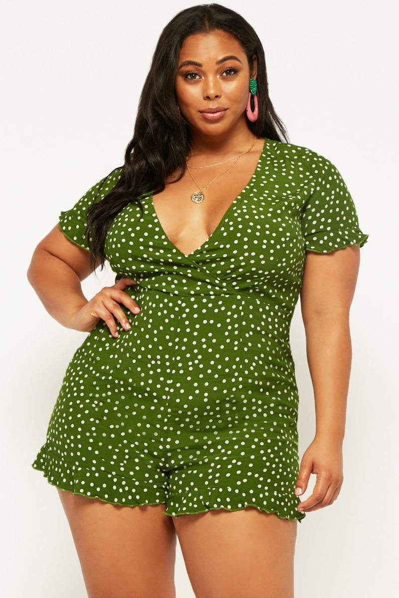 Forever 21 offers plus-size options for teens and young adults.  I own the romper pictured, and I love it!