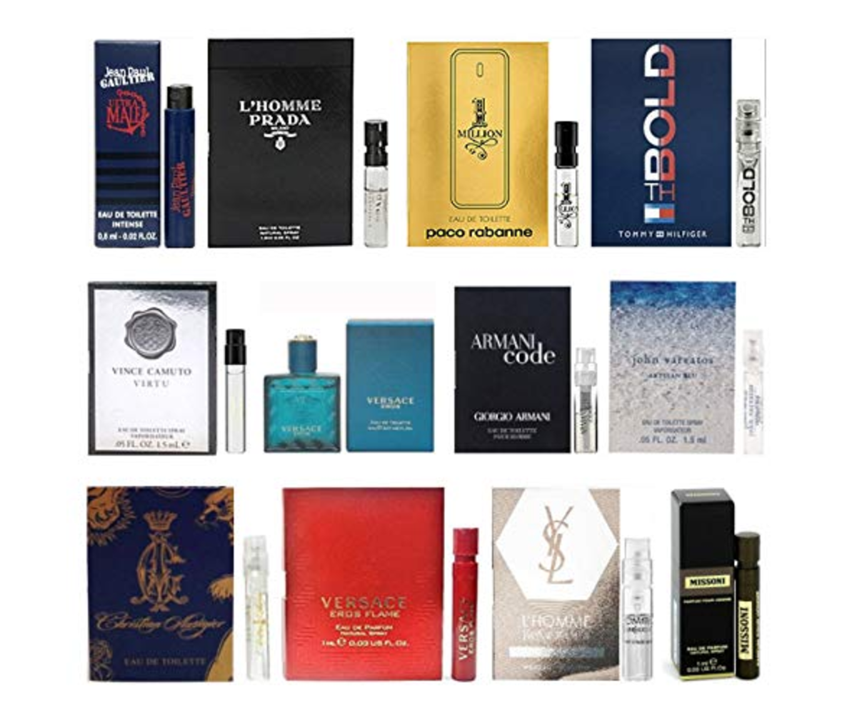 This collection includes some fragrances that are more traditionally masculine.