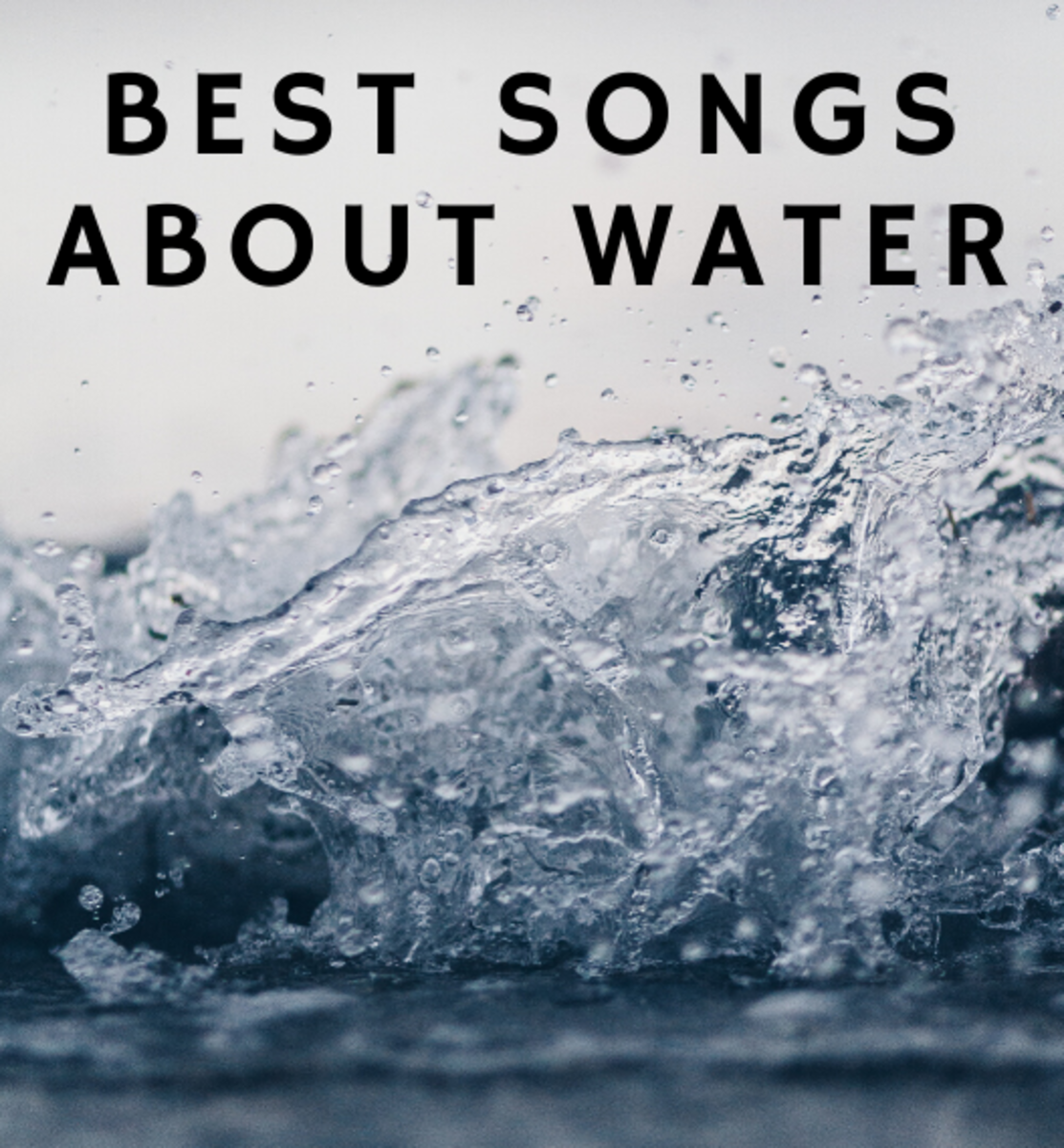 Water has been used as a metaphor for thousands of years. These songs use this metaphoric image perfectly. 