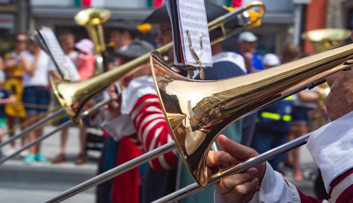 Learn The Proper Slide Positions For Trombone.