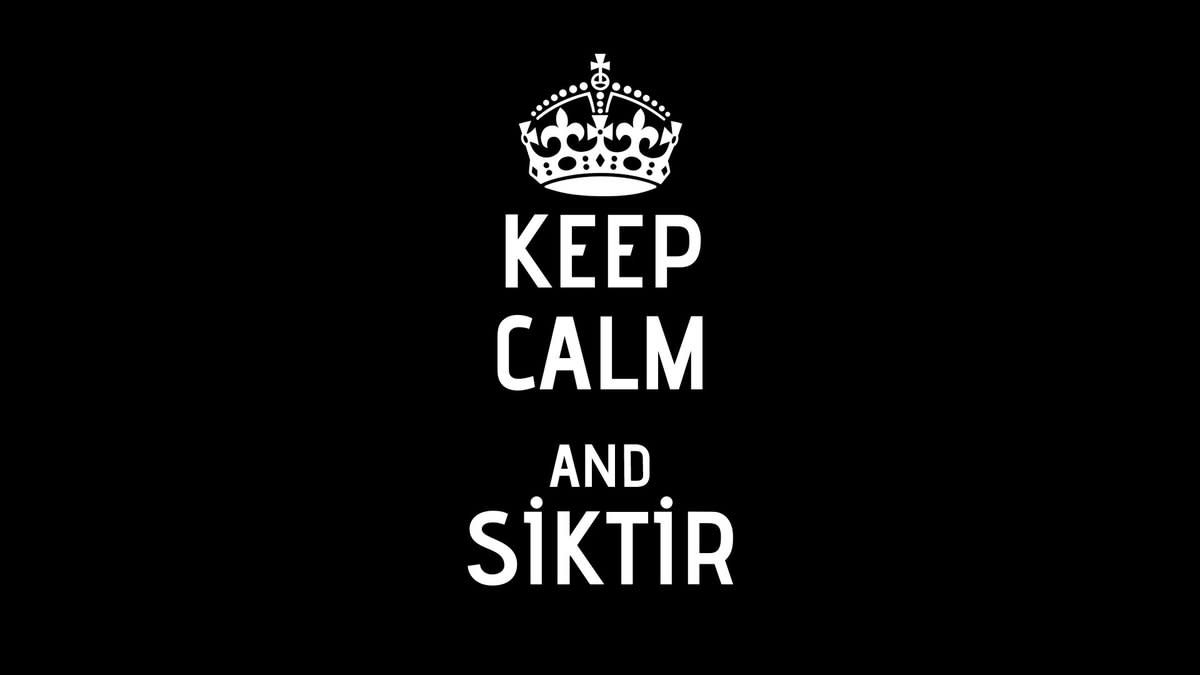 Siktir is a well-known Turkish slang word. 