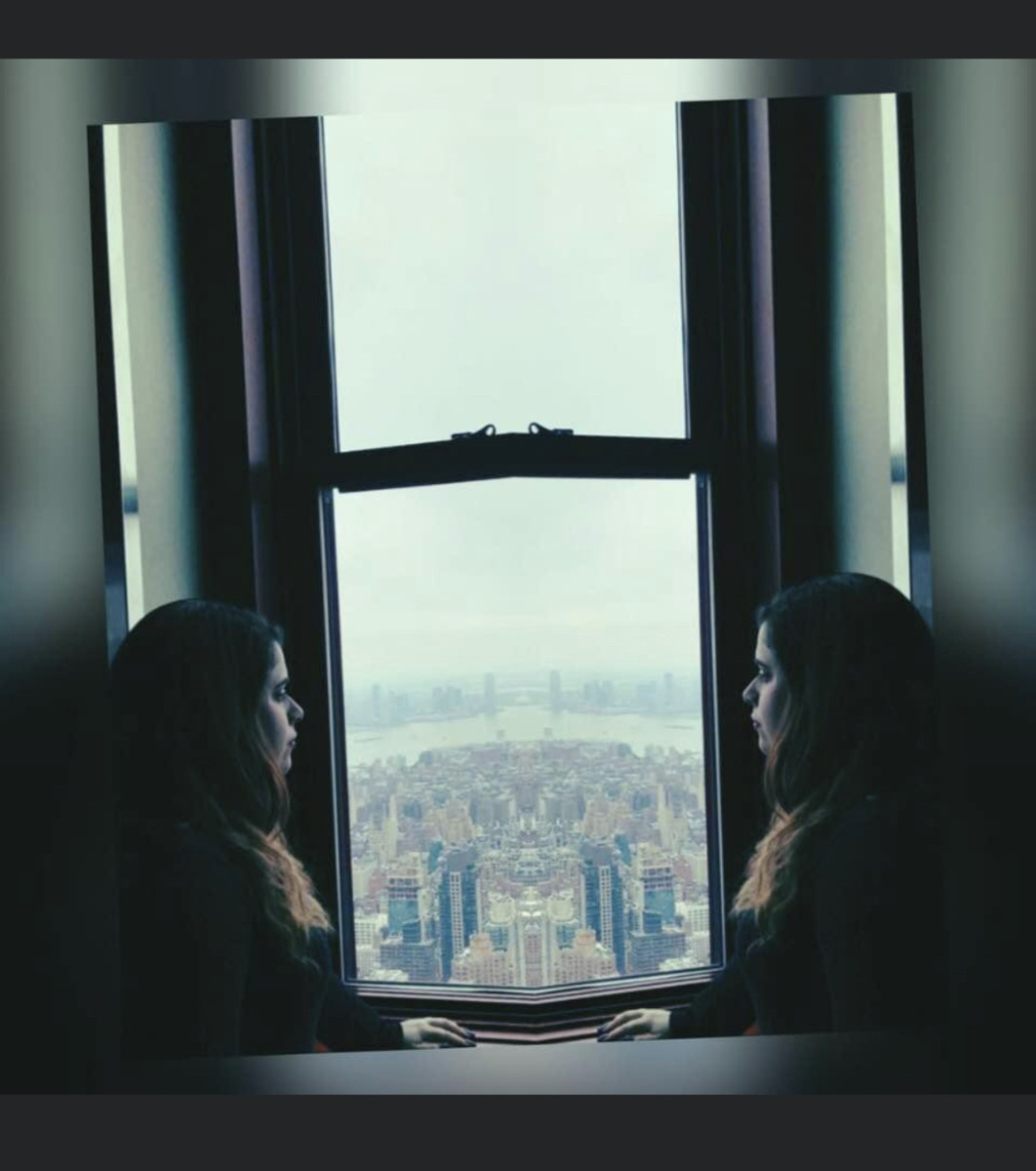 A moment in my mind at the empire state building