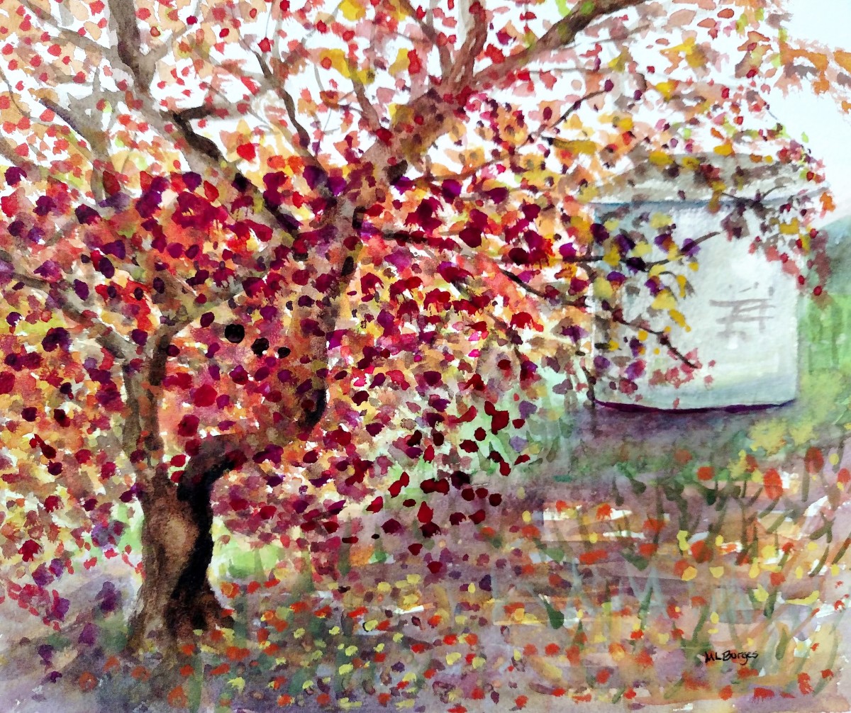 Autumn Leaves by Mary Borges (aka ML Borges)