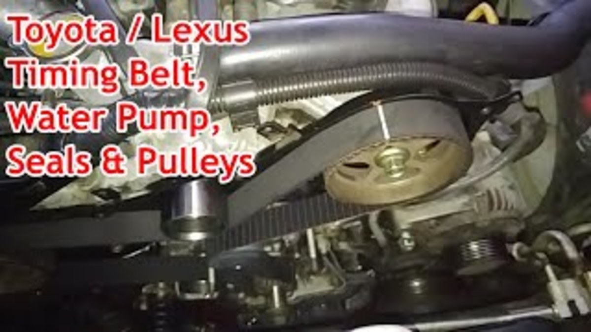 Toyota Avalon V6 1MZ-FE: Timing Belt, Water Pump, and Seals Replacement