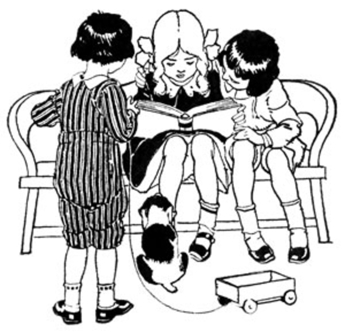 Children Reading 