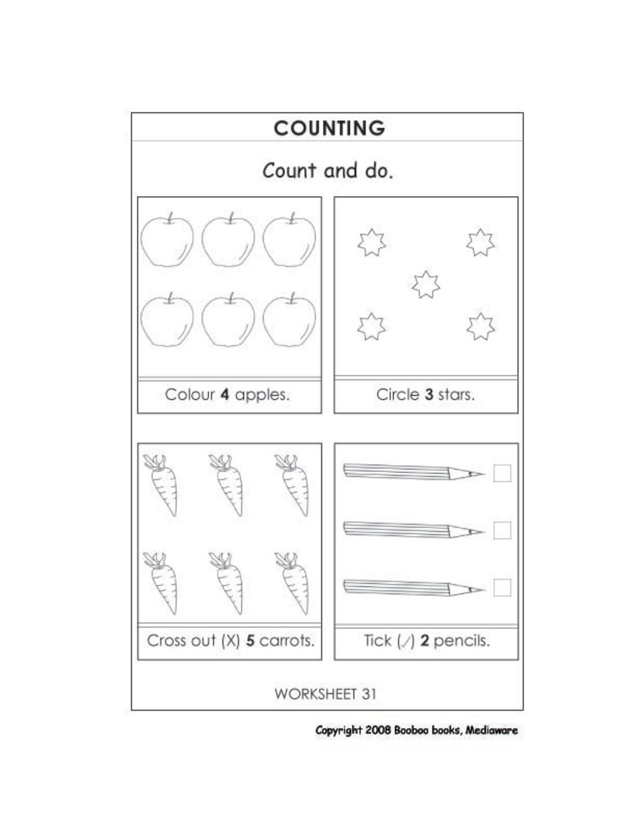 a guide to using printable kindergarten worksheets wehavekids