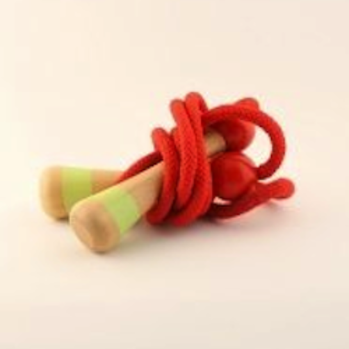 A children's game using few supplies: All you need Is a piece of rope, with or without the handles.