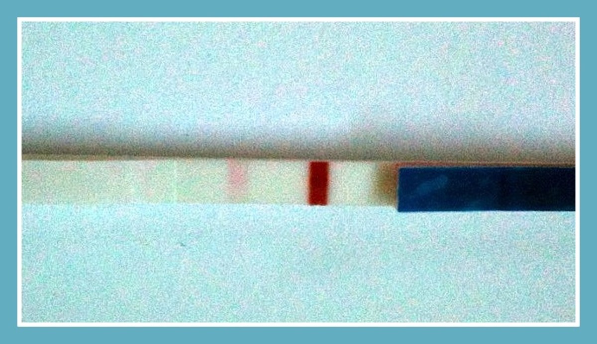 Cheap pregnancy test strips can show a positive from 10 DPO