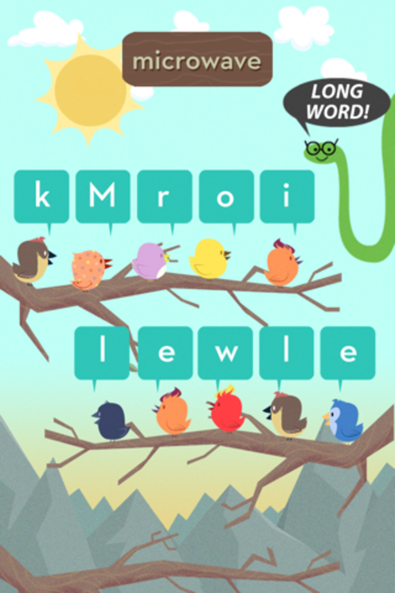 Word Birds Game