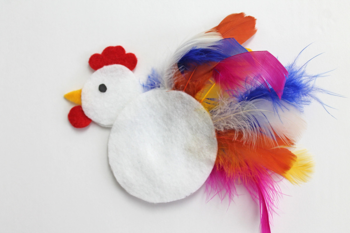 rooster crafts for preschoolers