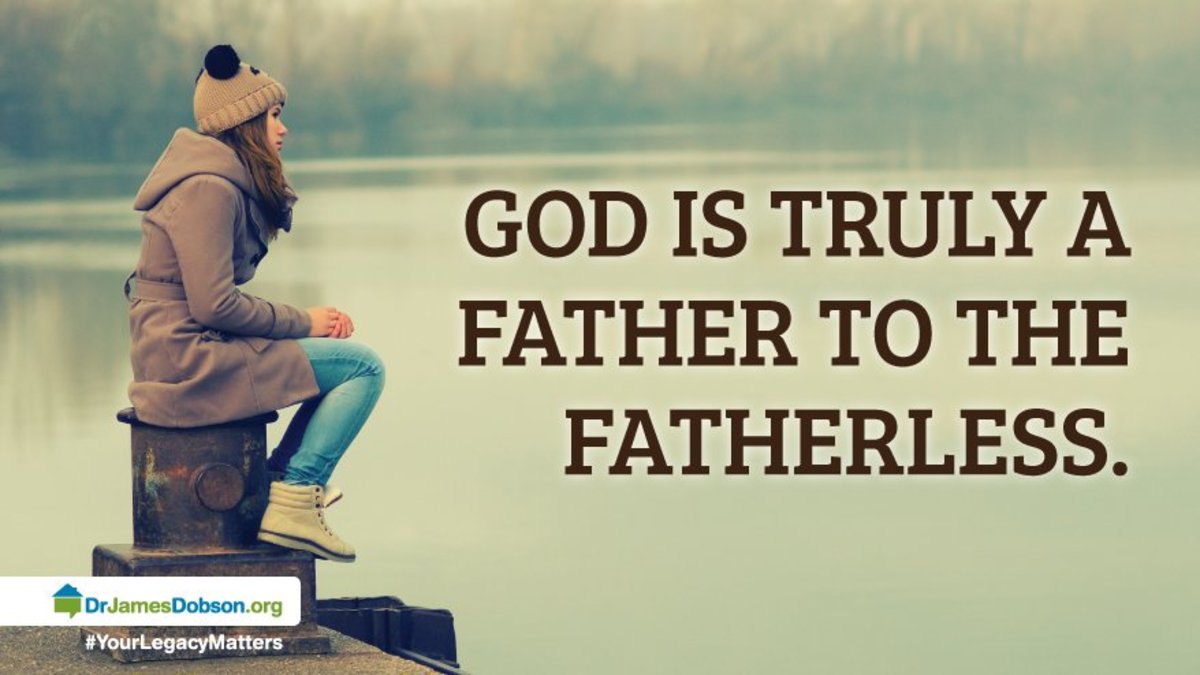 God is truly a father to the fatherless.