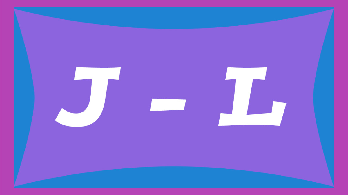 Two-syllable names for girls from J through L