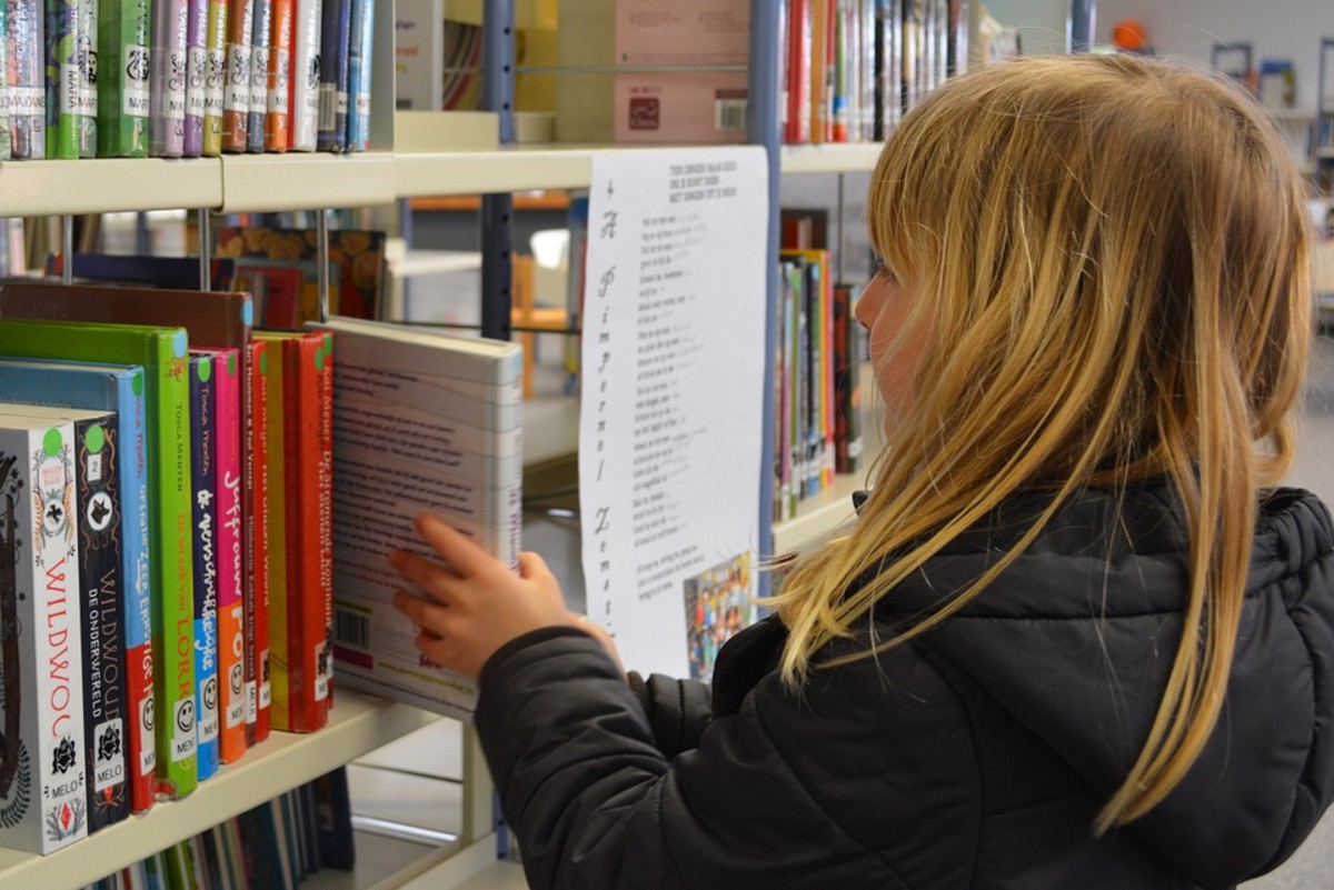 Have a designated day each week when you take your child to the library. Make sure you browse the shelves and check a book out too!