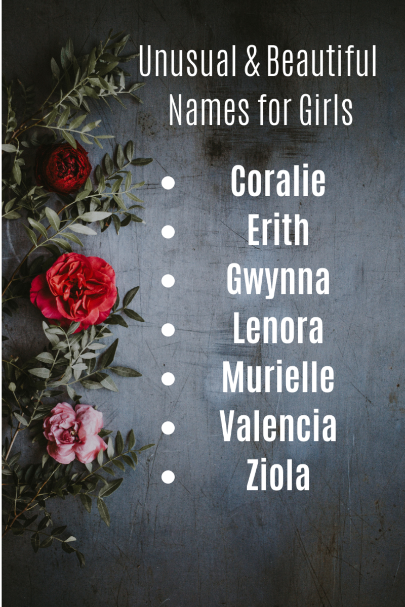 Beautiful, underused names for baby girls.