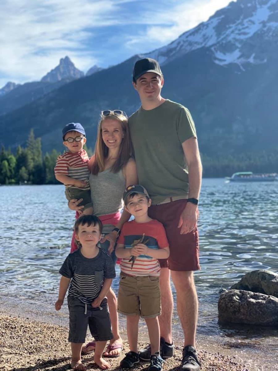Kailin, her husband David, and their sons Michah, Jude, and Lucas.