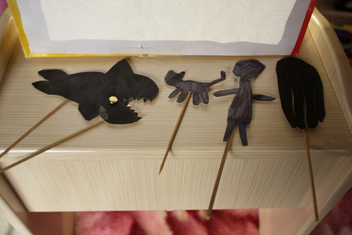 The stars of the shadow puppet show.