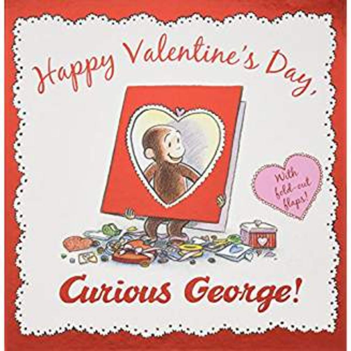 Happy Valentine's Day, Curious George by N. Di Angelo