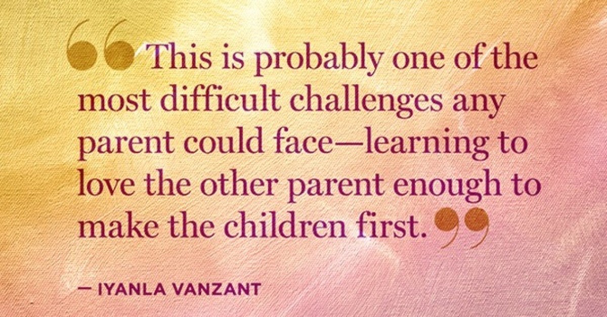 Love the other parent enough to make the children first.