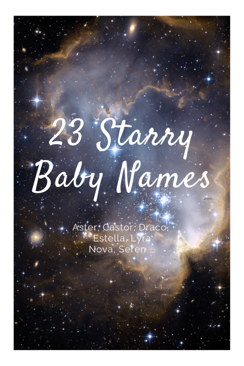 The stars inspired these baby names, from Astrid to Stella.