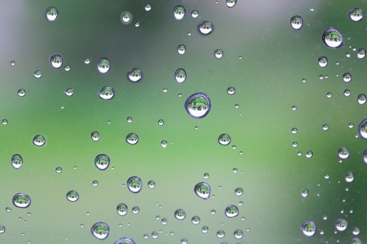 The Pearls of Clouds : Poem on Raindrops