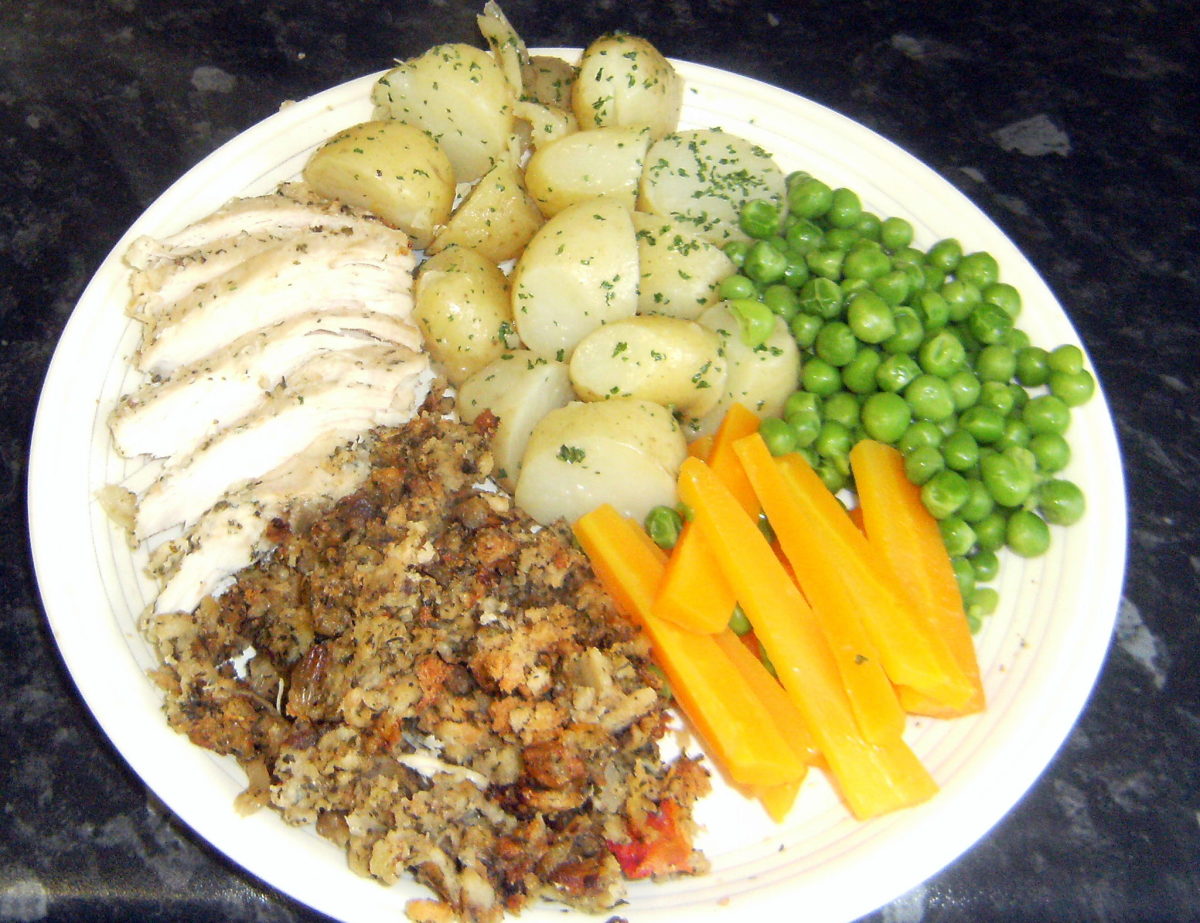 Roast Chicken Breast Dinner